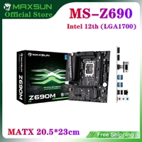 Placa-mãe Z690 Maxsun Challenger Z690M DDR4 - LGA1700 12ª geração