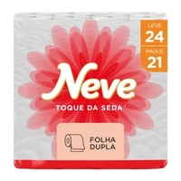 [Regional] Neve Papel Higiênico Toque De Seda Leve 24 Pague 21