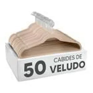 Cabides de Veludo Bege