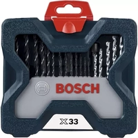 Jogo De Brocas/ Ponteira  33Pcs X-Line Bosch 