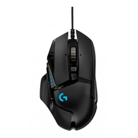 MOUSE GAMER LOGITECH G502 HERO RGB 16.000DPI, 910-005550 | R$260