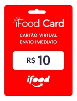 Cartão Presente Gift Card Ifood 10 Reais | R$7