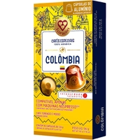 Cápsula de café Compatível com Nespresso, Colombia, Três Corações - CX 10 Unidades 