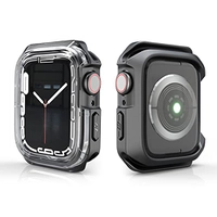 [PRIME] Capa Case shock proof Para Apple Watch + pelicula de gel tamanhos 41/40/44/45 MM