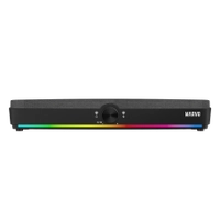 Caixa de Som Marvo SG-286, RGB, USB 2.0, 5W, Black