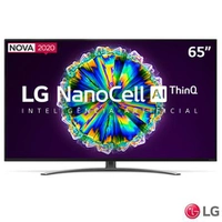 Smart TV 4K LG LED 65” com IPS NanoCell, Dolby Atmos® e Wi-Fi - 65NANO86SNA R$4999