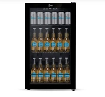 Cervejeira Midea 96L Flex 3 em 1 Vidro Triplo Painel Touch 220V Preto - BCA10P2