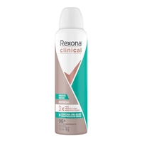 [+ por - R$ 11,32] Rexona Clinical Aerossol Refresh 96H 150Ml