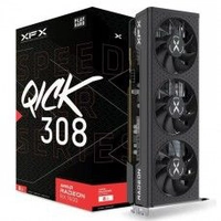 Placa de Vídeo XFX AMD Radeon RX 7600 Speedster QICK 308, 8GB, GDDR6   