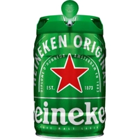 2x Barril de Heineken 5L 