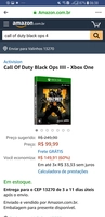 Call Of Duty Black Ops IIII - Xbox One - R$100