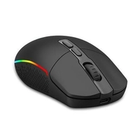 Mouse Gamer Sem Fio Redragon Invader Pro, RGB, 10000 DPI, 8 Botões, Wireless, Preto - M719RGB-PRO