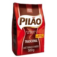 Café Torrado e Moído Tradicional Pilão Pacote Fresh Pack 500g