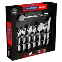 Faqueiro Inox Malibu 85 Peças - Tramontina | R$119
