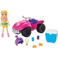 Polly Pocket! Quadriciclo Fabuloso GDM13 Mattel Multicor | R$59