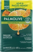 Sabonete em Barra Palmolive Naturals Frescor Nutritivo Tangerina & Alecrim 8x85g