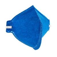 Máscara Descartável PFF2(S) sem válvula para Proteção Respiratória Delta Plus | R$3,49