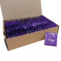 [R$0,26 cada] Camisinha Preservativo Lubrificado Rilex Uva 144 Unidades