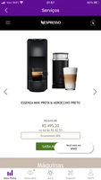 Máquinas Nespresso com 20% de desconto