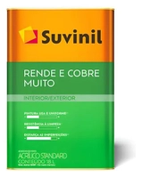 [Meli+] Tinta Rende E Cobre Muito Cores Básicas 18 Litros Suvinil Fosco Branco