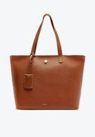 Bolsa Shopping Anacapri Grande Bag Charm Marrom