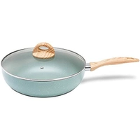 Brinox - Wok Com Tampa 28 3,4L Ceramic Life Botanika Com Fundo De Indução - Verde
