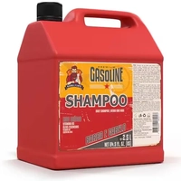 Shampoo Gasoline Premium 2.5 Litros Barbearia Barba e Cabelo Uso Diário Barba Forte