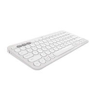 Teclado Bluetooth Logitech Pebble Keys 2 K380s - Branco