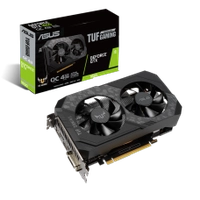 Placa de Vídeo Asus, TUF Gaming GeForce, GTX 1650 OC Dual, 4GB, GDDR6, 128Bit, TUF-GTX1650-O4GD6-GAMING