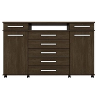 Cômoda Demóbile London com 7 Gavetas e 2 Portas | R$ 479