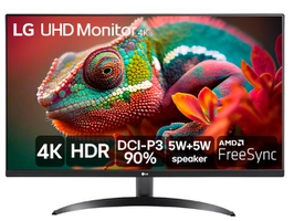 Monitor LG Ultra UHD 32'' 4K, HDMI, HDR10, AMD Free Sync, MaxxAudio, Dynamic Action Sync, Black Stabilizer - 32UR500-B