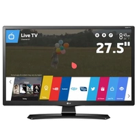 TV Monitor Smart LED 27,5" HD LG com Wi-Fi, WebOS, Conversor Digital Integrado, Screen Share, Cinema Mode, HDMI e USB LG