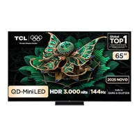 Smart TV TCL 65”4K QD-Mini Led 65C7K 144Hz com Sistema Operacional Google TV