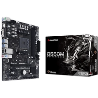 Placa Mãe Biostar B550MH, Chipset B550, AMD AM4, mATX, DDR4, AB55AM4S-R02-BS212X