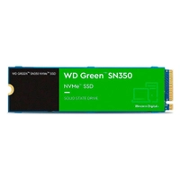 SSD WD Green SN350, 1TB, M.2 2280, PCIe, NVMe, Leitura: 2400MB/s e Gravação:1850MB/s, Verde - WDS100T2G0C