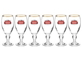 [MAGALUPAY R$ 90] 6 taças copos de cerveja Stella Artois | R$100