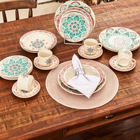 Jogo de Jantar Cerâmica 20 peças Donna Oxford Perola - R$99