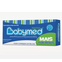 Leve 2 Pague 1 | Kit Pomada Para Assaduras Babymed Menino 45g | R$10