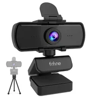[Moedas R$ 87] FIFINE K420 Webcam USB 1440p com microfone