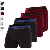 [Prime] Kit 4 Cuecas Boxer, Duomo, Masculino | R$35