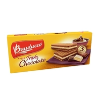 [APP/VIP] Wafer Bauducco Triplo Chocolate 140g + 2 sabores 