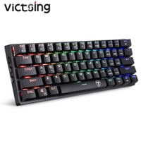[Todos Usuários] Teclado Mecânico 60% RGB Type-C T-Dagger