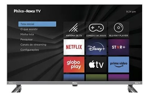 [MELI+] Smart TV 32 Philco Roku LED com Dolby Audio