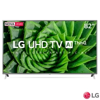 Smart TV 4K LG LED 82” Google Assistente Alexa, Smart Magic e Wi-Fi - 82UN8000PSB