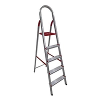 Escada de Alumínio 5 Degraus Linha Prática