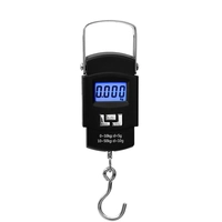 [Moedas/DoBrasil] Balanças Portátil Digital Mão Bolsa Mala Peixe Até 50kg