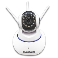 Câmera Segurança 3 Antenas Robo Baba Pet Ip Onvif Wifi Noturna Orbitronic