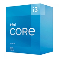 Processador Intel Core i3 10105F 3.7GHz (4.4GHz Turbo), 10ª Geração, 4-Cores 8-Threads, LGA 1200, BX