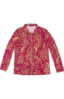 Camisa Estampada Wee! Vinho - P | R$73