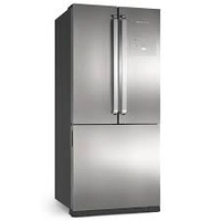 [APP] Geladeira Brastemp Frost Free Side Inverse 540 litros cor Inox com Ice Maker - BRO80AK 